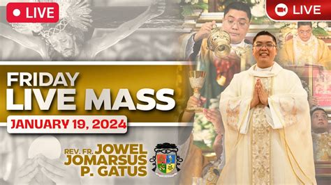 live mass today davao city